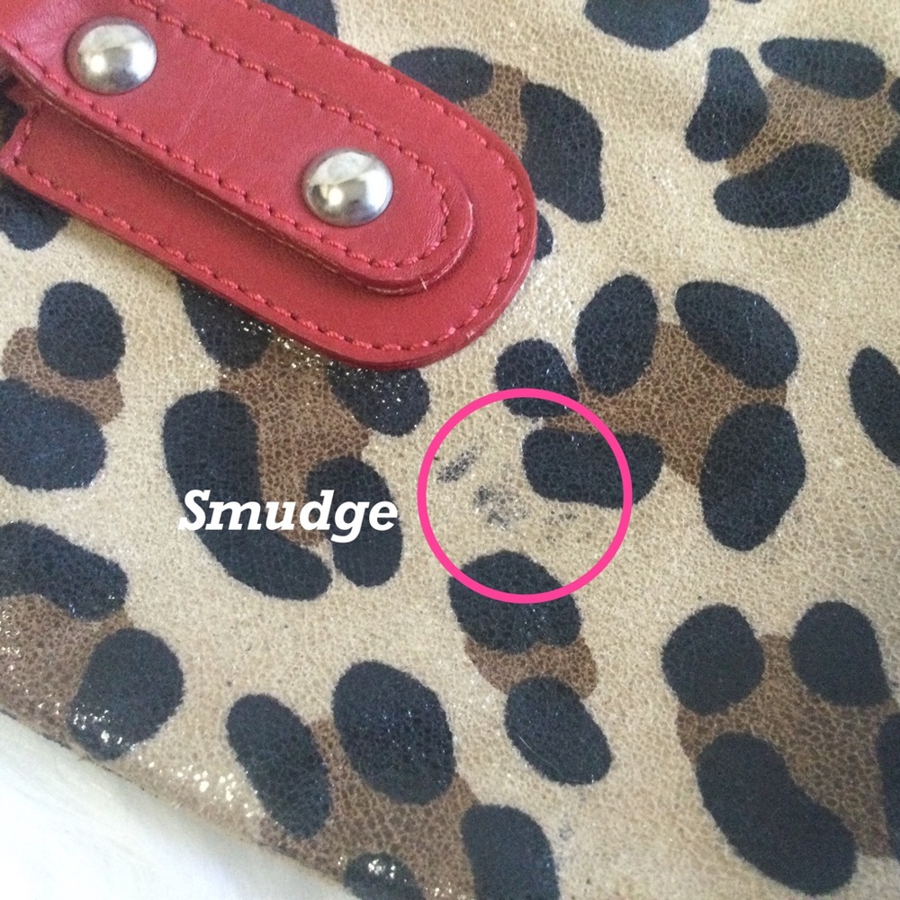 LEATHER LEOPARD BAG - Picture 6 of 8
